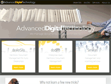 Tablet Screenshot of advdigitech.com